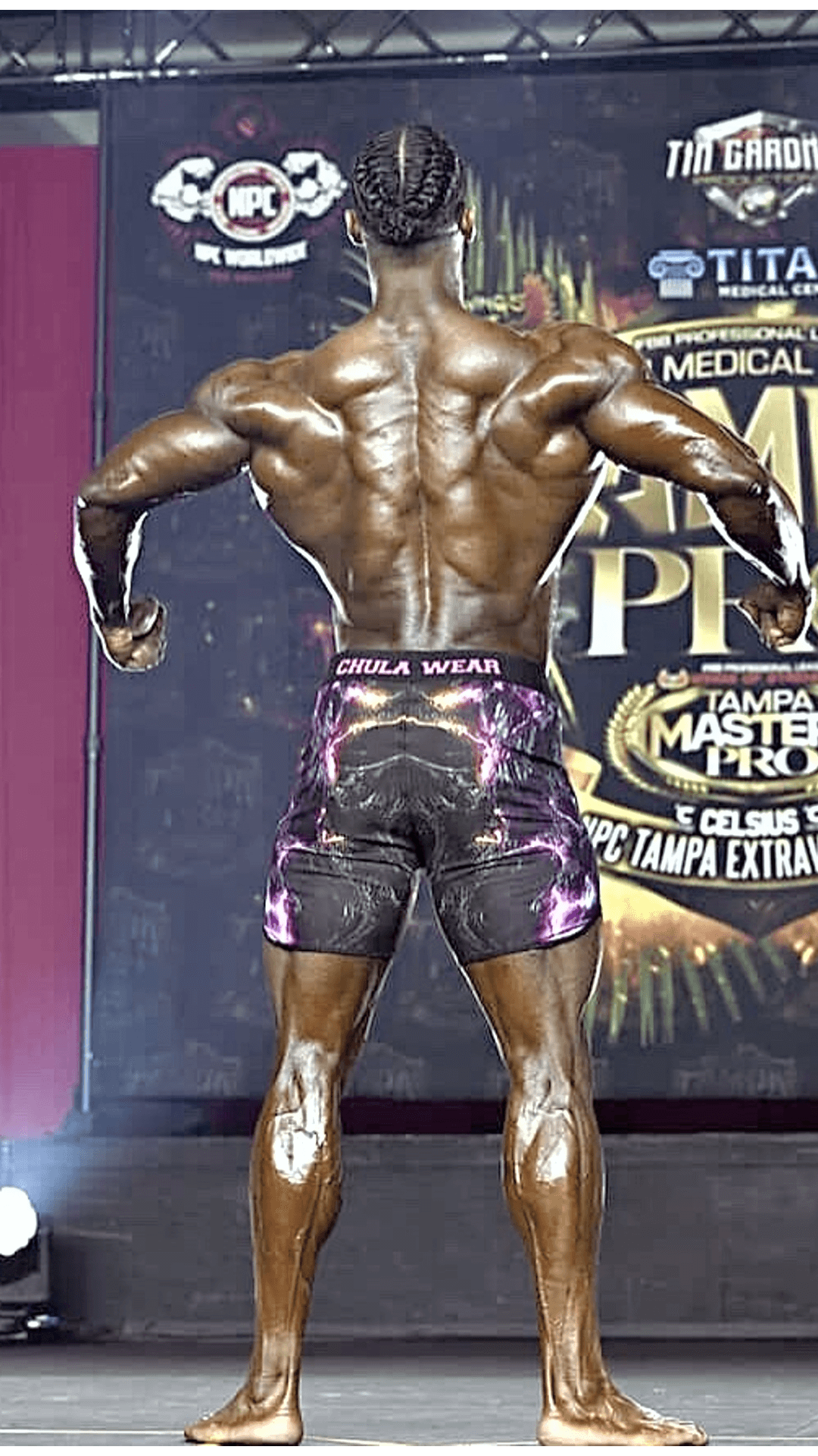 {{ product.title }} – Chula Wear® bodybuilding stage shorts