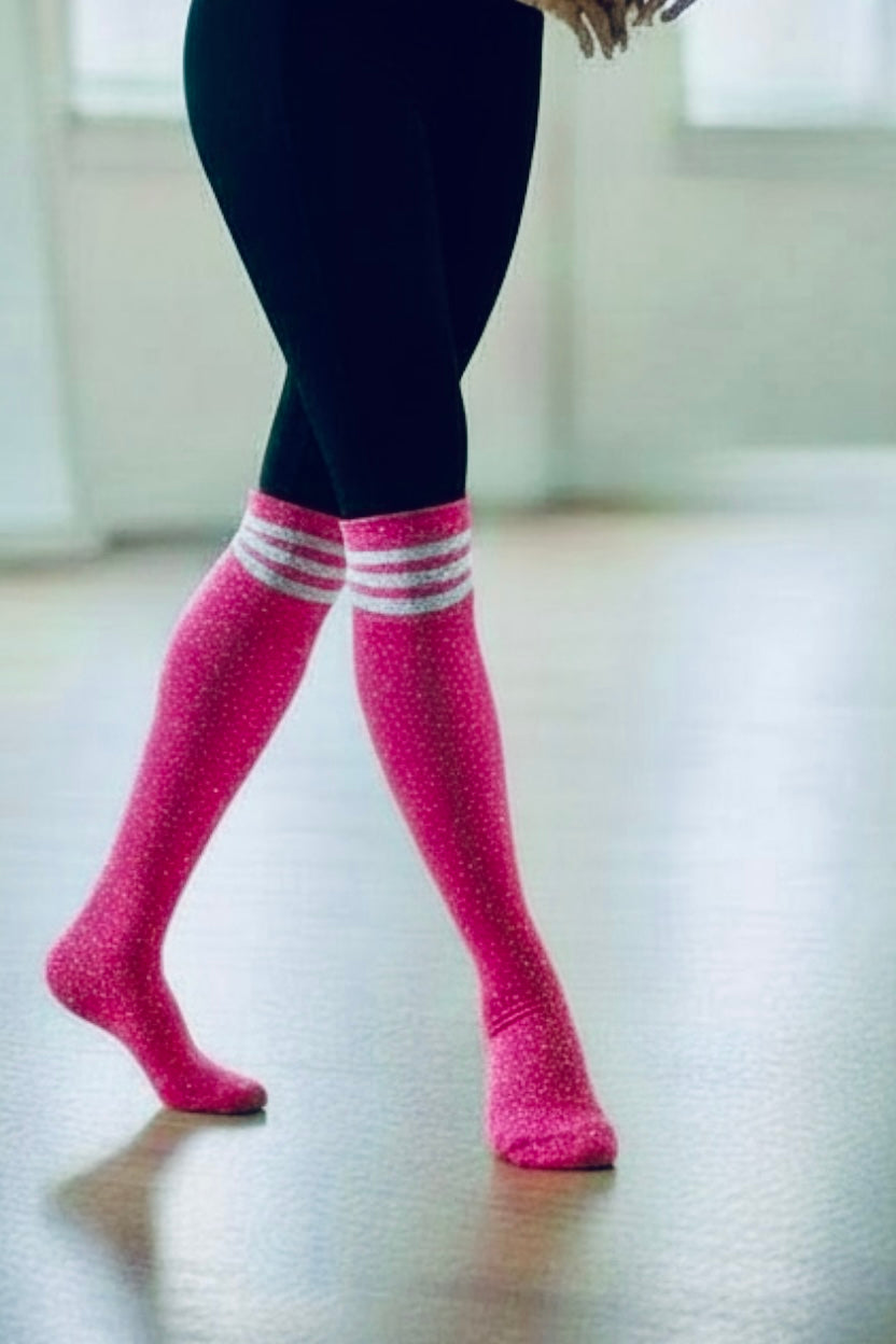 Pink Sparkly socks
